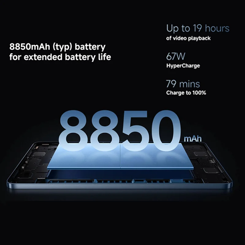 Versione globale Xiaomi Pad 7 Pro 12GB 512GB Snapdragon 8s Gen 3 11.2" 3.2K 144Hz Schermo 8850mAh Mi Tablet Xiaomi Pad 7Pro