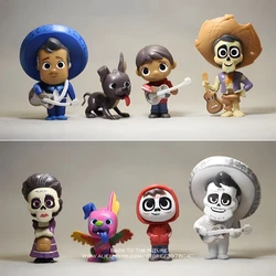 Disney Coco Movie 8pcs/set 6-9cm Action Figure Anime Mini Decoration Collection Figurine Toys Model For Children Gift