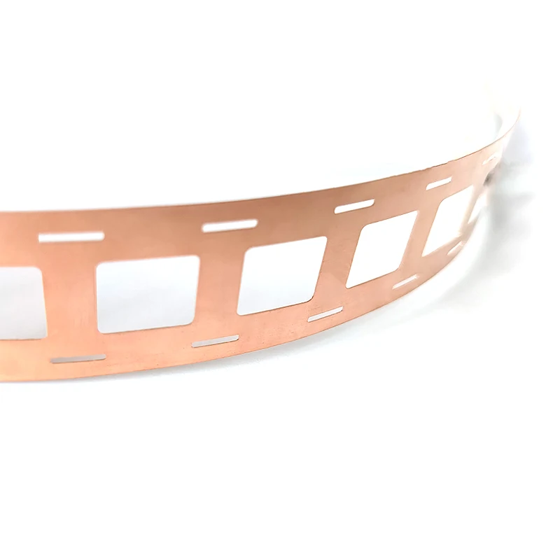 Imagem -05 - Pure Copper Strip Strap para 18650 21700 Bateria de Lítio Conector de Conexão m 015x10 mm Cobre Strip Soldagem