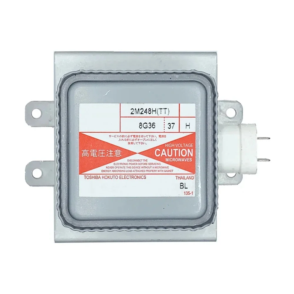 

Магнетрон для микроволновой печи, номер модели 2M248H(TT), 2M248H, мощность 1000 Вт, с воздушным охлаждением, для бренда Toshiba, новый оригинал