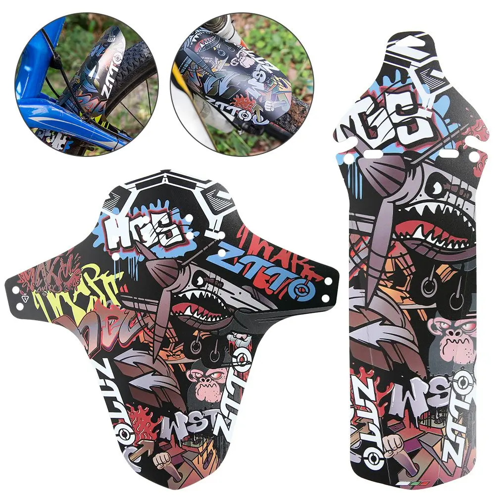 1 Pc MTB Bike Fender Mountain Bicycle Front Back Short Long Mudguards Road Cycling Mud Removal Bicycle Parts