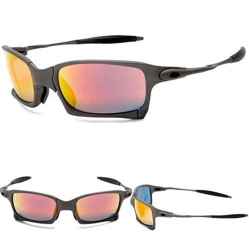Gafas de sol cuadradas clásicas para hombre, gafas de sol Anti-UV400 de diseño de marca para hombre, montura ultraligera rectangular, gafas de alta calidad