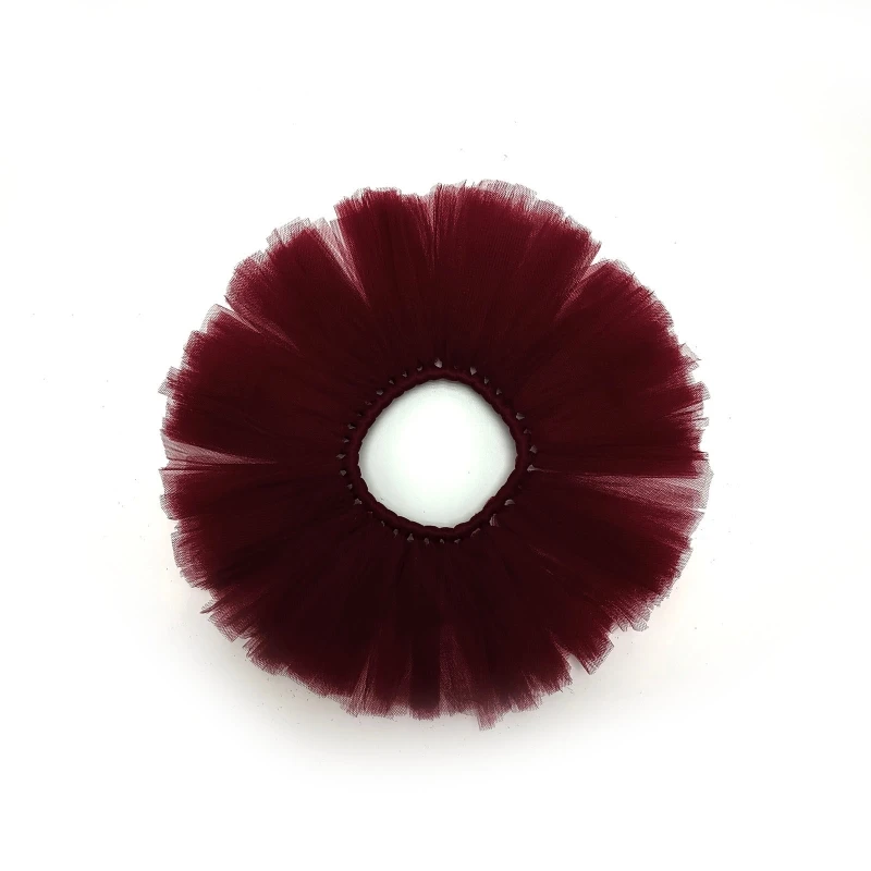 2 Pcs Newborn Photography Props Outfit Baby Tulle Skirts Headband Set Infants Photo Flower Hair Band