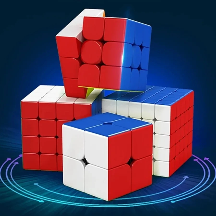 MoYu Meilong Magnetic 2x2 3x3 4x4 5x5 6x6 7x7 Pyraminx Megaminx Magic Speed Cube Meilong 2M 3M 4M 5M 6M 7M