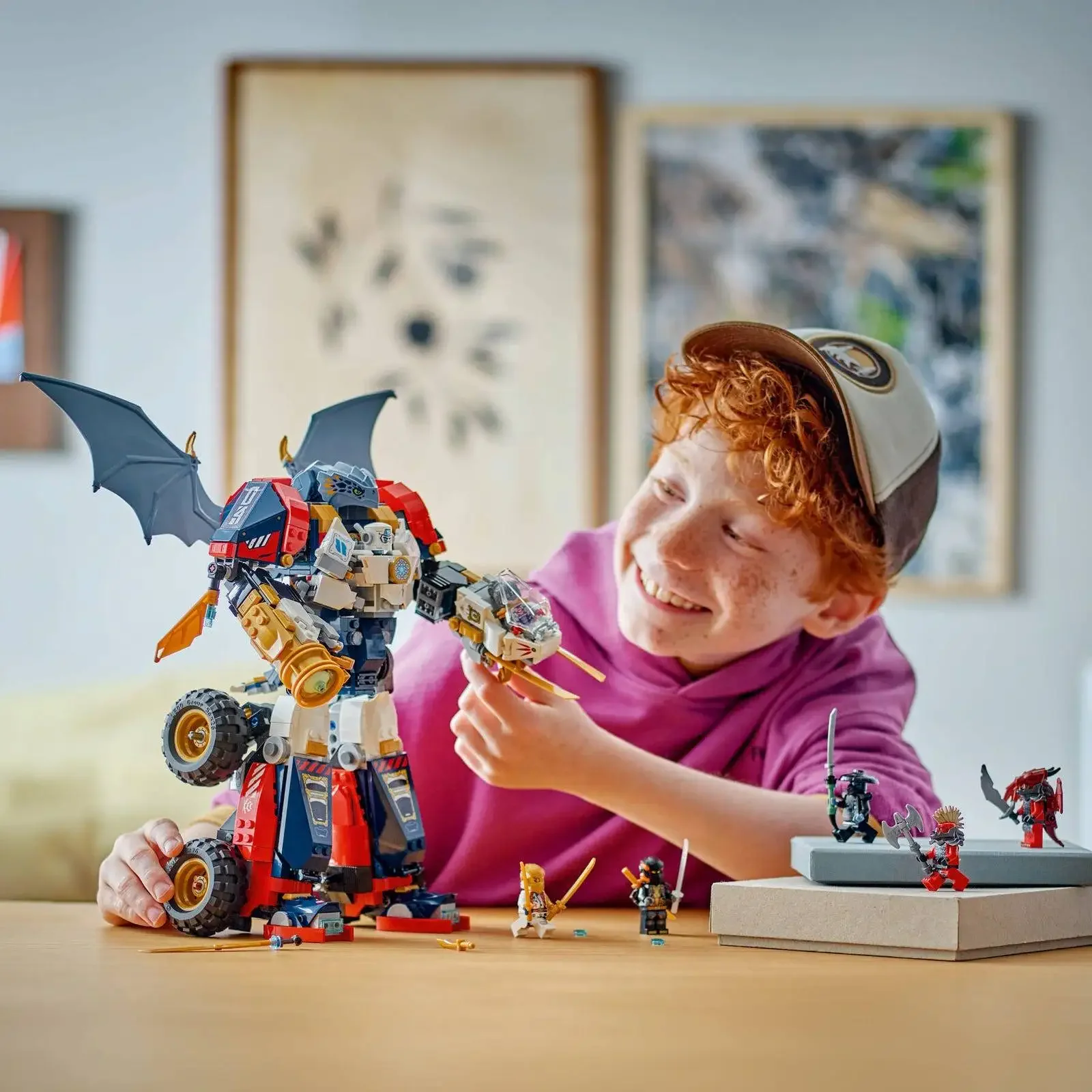 G-DRAGONS COLLECTION 3点セット LEGO ® Conjunto de brinquedos Mech Ultra Combiner de Zane da