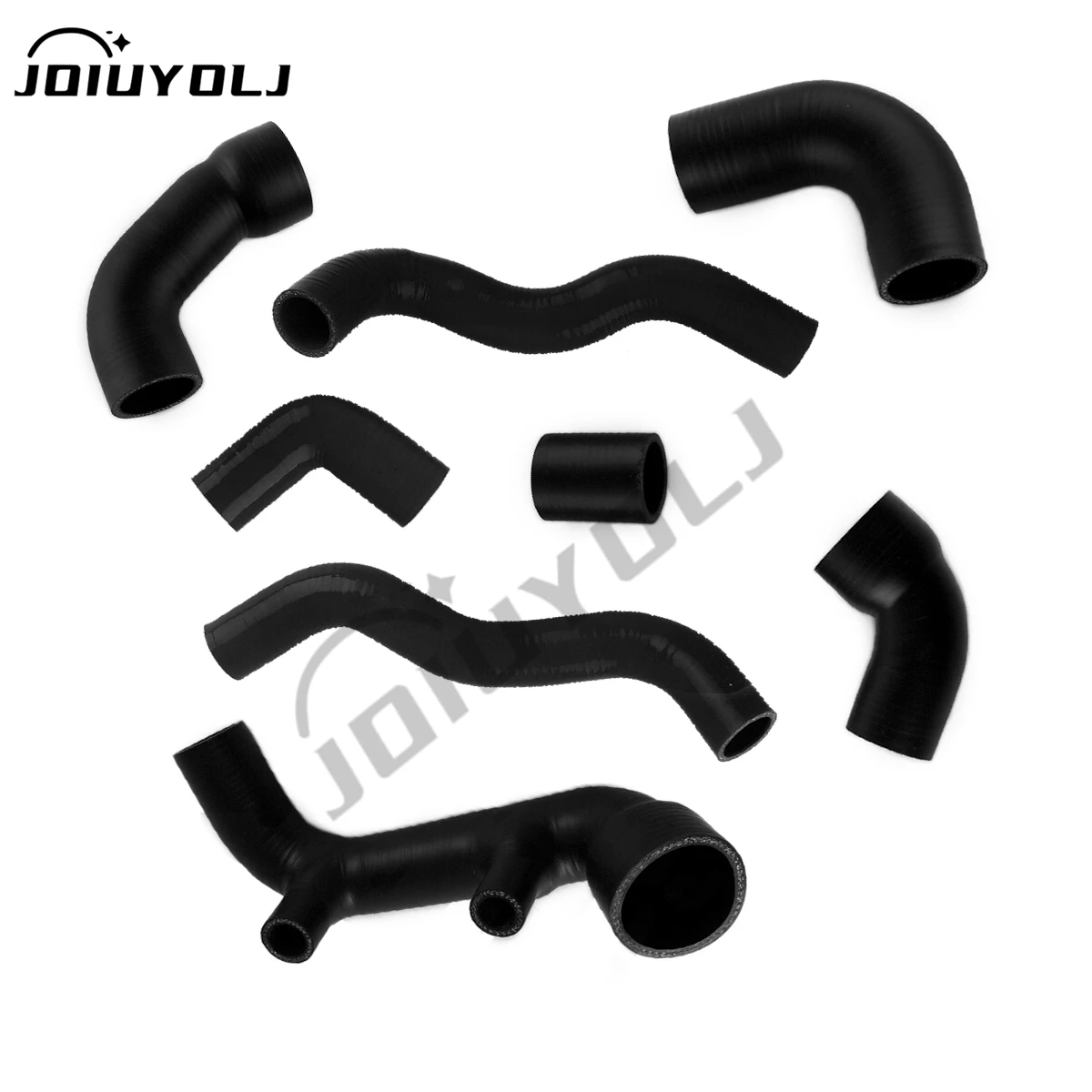 Silicone Hose Kit For Fiat Uno Turbo i.e 1.3 MK1 1983-1989 Intercooler+Radiator+Air Intake Repalcement Connector Silicone Tube