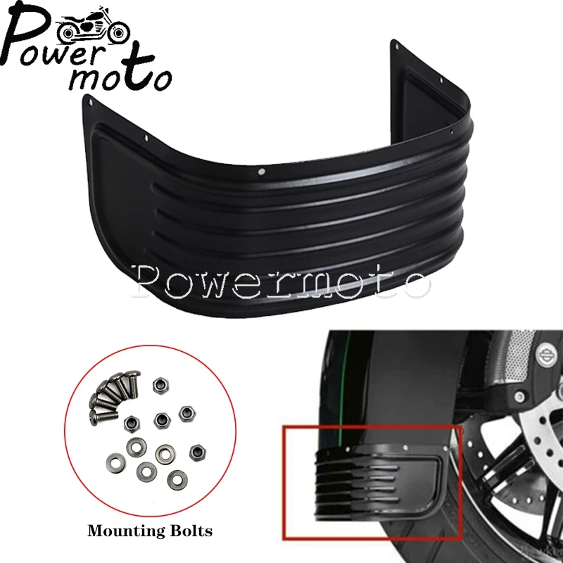 

Front Fender Motorcycle Rear Trim Skirt Mud Splash Guard For Harley Touring Road King Ultra Limited Tri Electra Glide 2014-2017