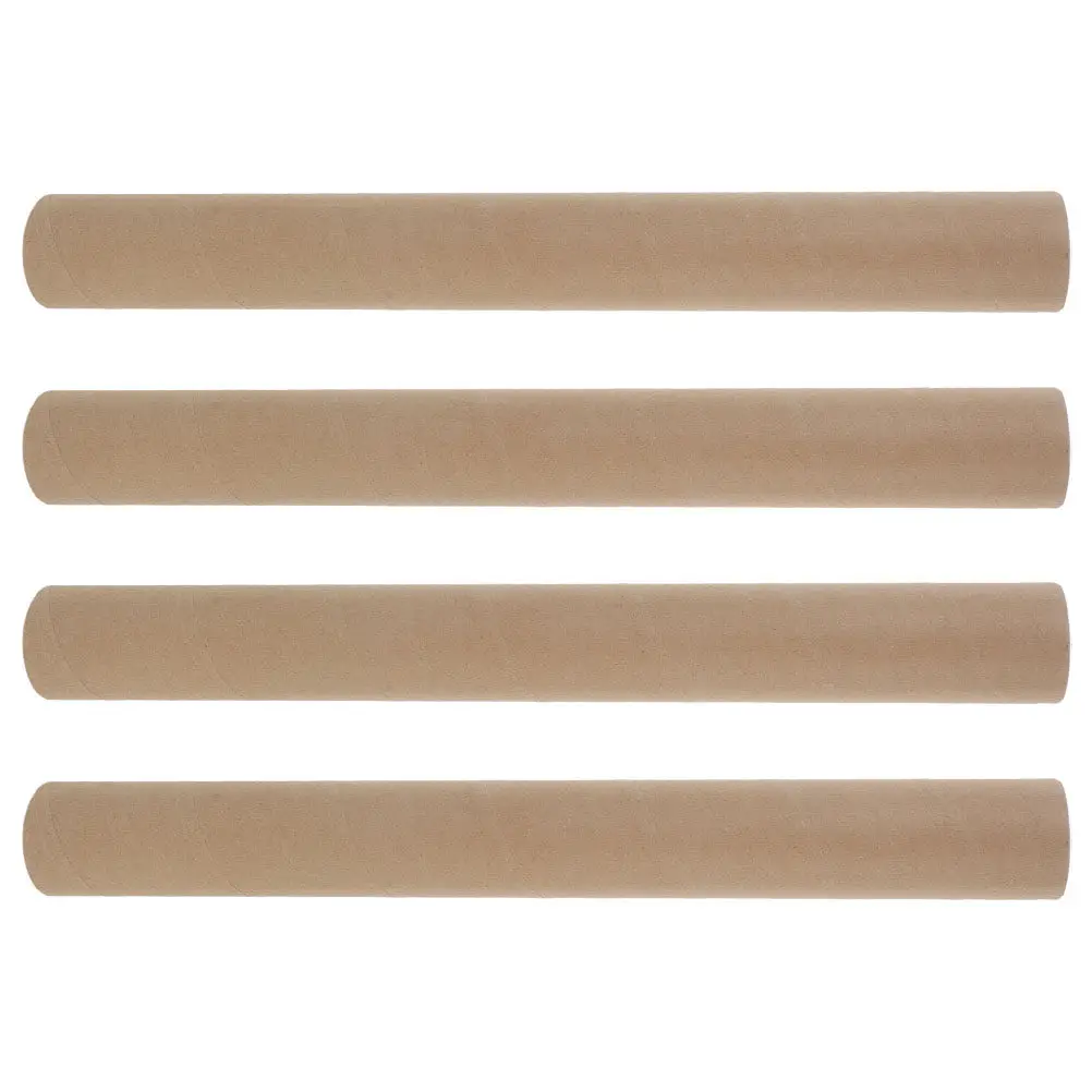 

Heavy-Duty Round Kraft Paper Mailing Tubes Sturdy Lightweight Compact for Posters Artwork Blueprints Documents Secure Cap