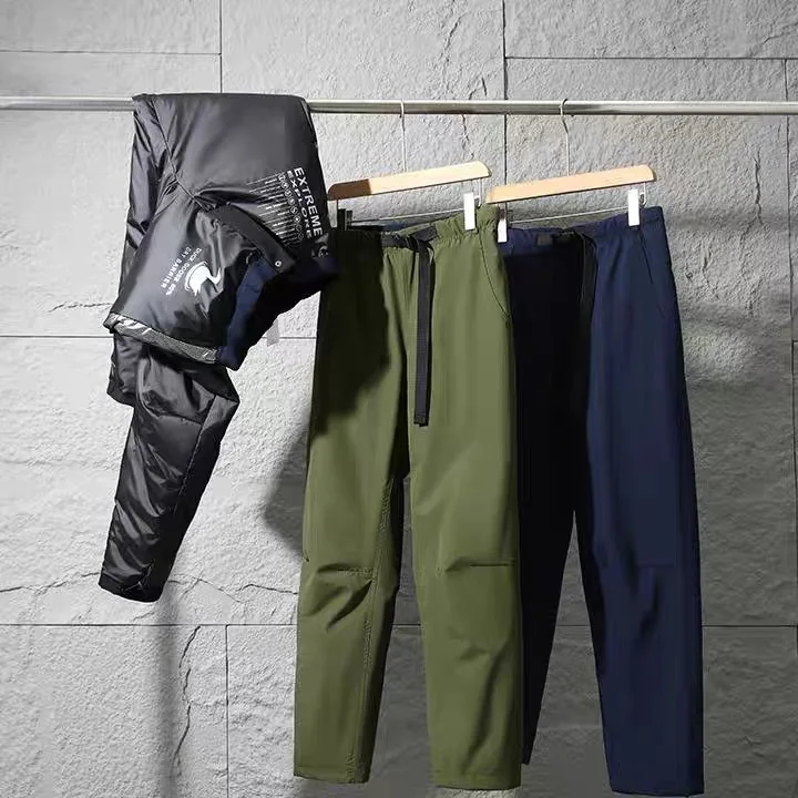 

Outdoor Women's Faionable Du down Thermal Reflective Winter Long Trousers Waterproof Workwear Casual Pants for Sports