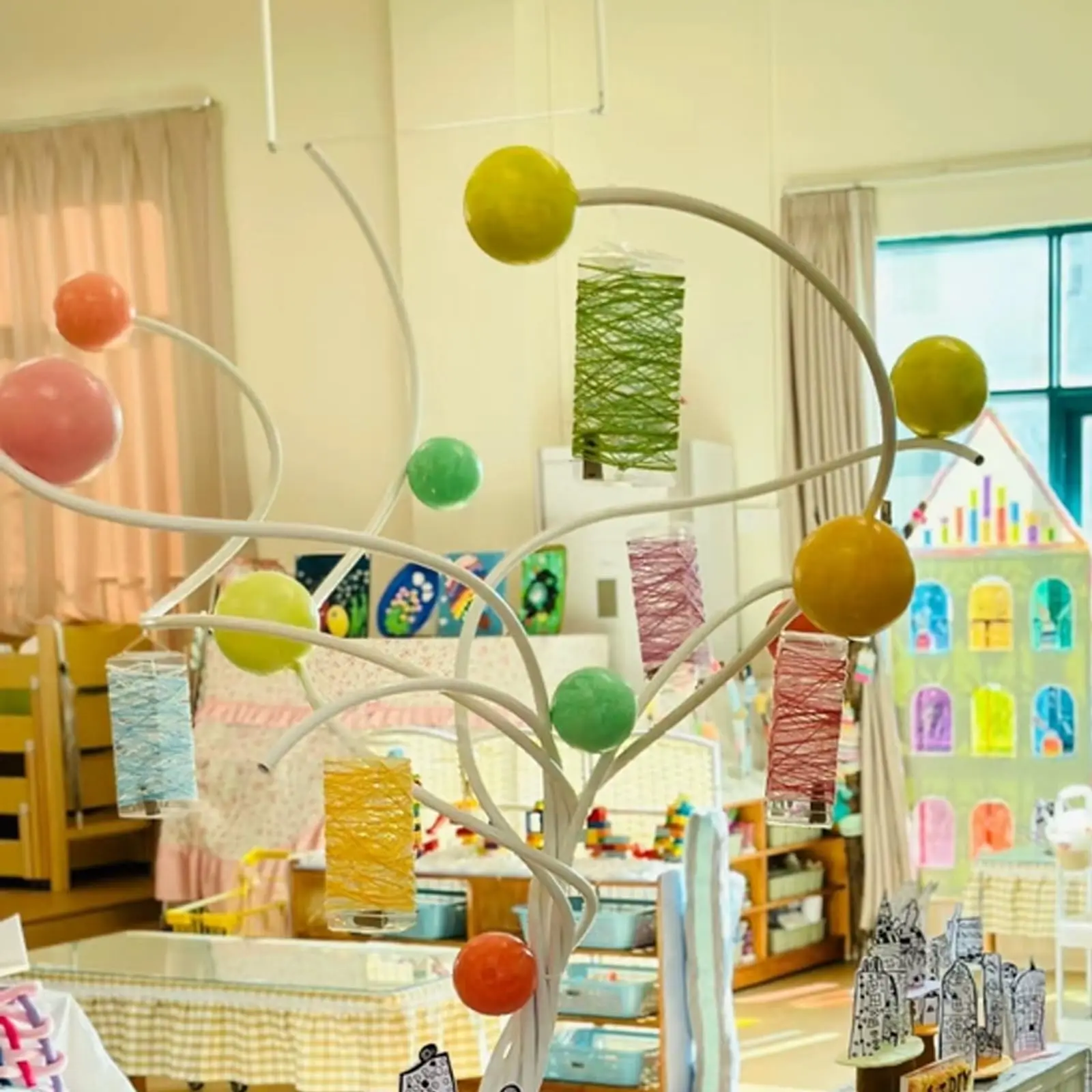 5M/2M Styling-Röhre PVC Aluminium Biegbares Kunststoff-Formrohr Große Kunstblumenstiele DIY-Requisiten Hochzeits- und Partydekoration – Detail 7