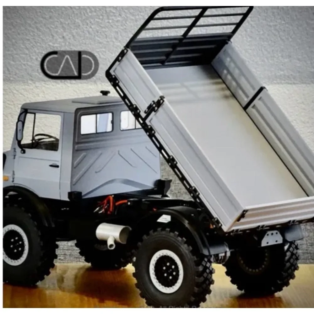 RC Crawler Offroad Body Shell Kit Customized For TRX‑4 1/10 Scale RC Truck Unimog‑Style Simulation Exterior Upgrade Accessories