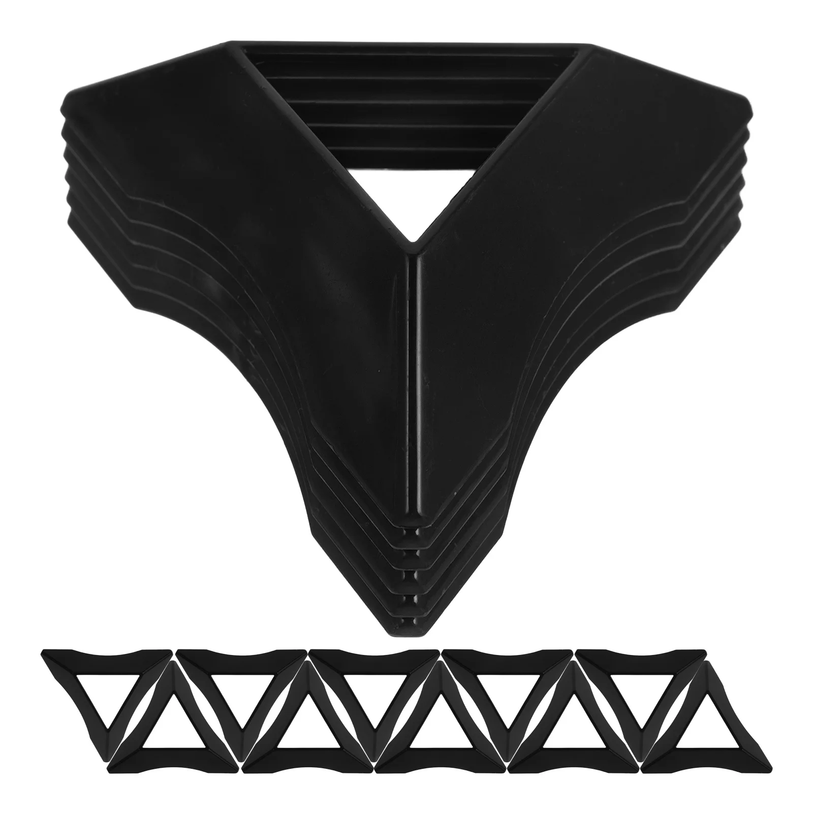 20Pcs Cube Stand Base Triangle Tripod for Puzzle Cubes Wear Resistant Strong Stability Lightweight Easy to Carry Display