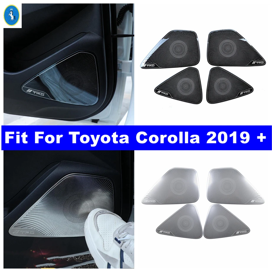 

Side Auto Door Stereo Speaker Audio Sound Loudspeaker Cover Trim Fit For Toyota Corolla E210 2019 - 2024 Car Styling Accessories