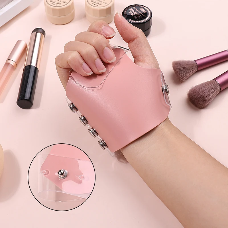 Makeup Color Adjusting Gloves Professional Makeup Artist Functional Leather Glove Comfortable Convenient Fashion Makeup Tool 1pc