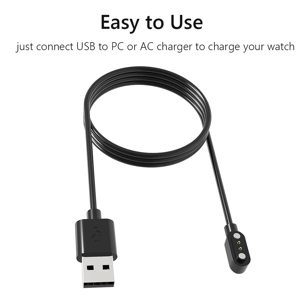 

Smart Sport Watch USB Charger Dock USB Charger Clip Cradle Cable Power for ZTE Watch Live ES43C Power Supply