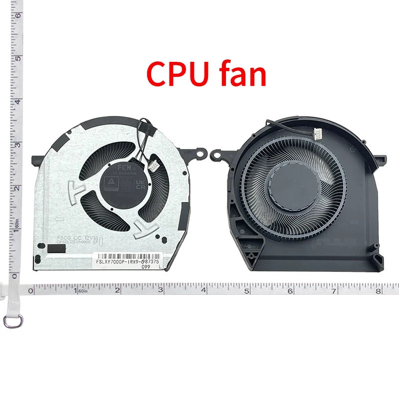 Laptop CPU Fan For Lenovo Y7000P IRX9 2024 Legion 7 16 IRX9 Legion 5 16IRX9 83DG Cooling Fan Y7000 IRX9 2024 R7000 APH9 2024