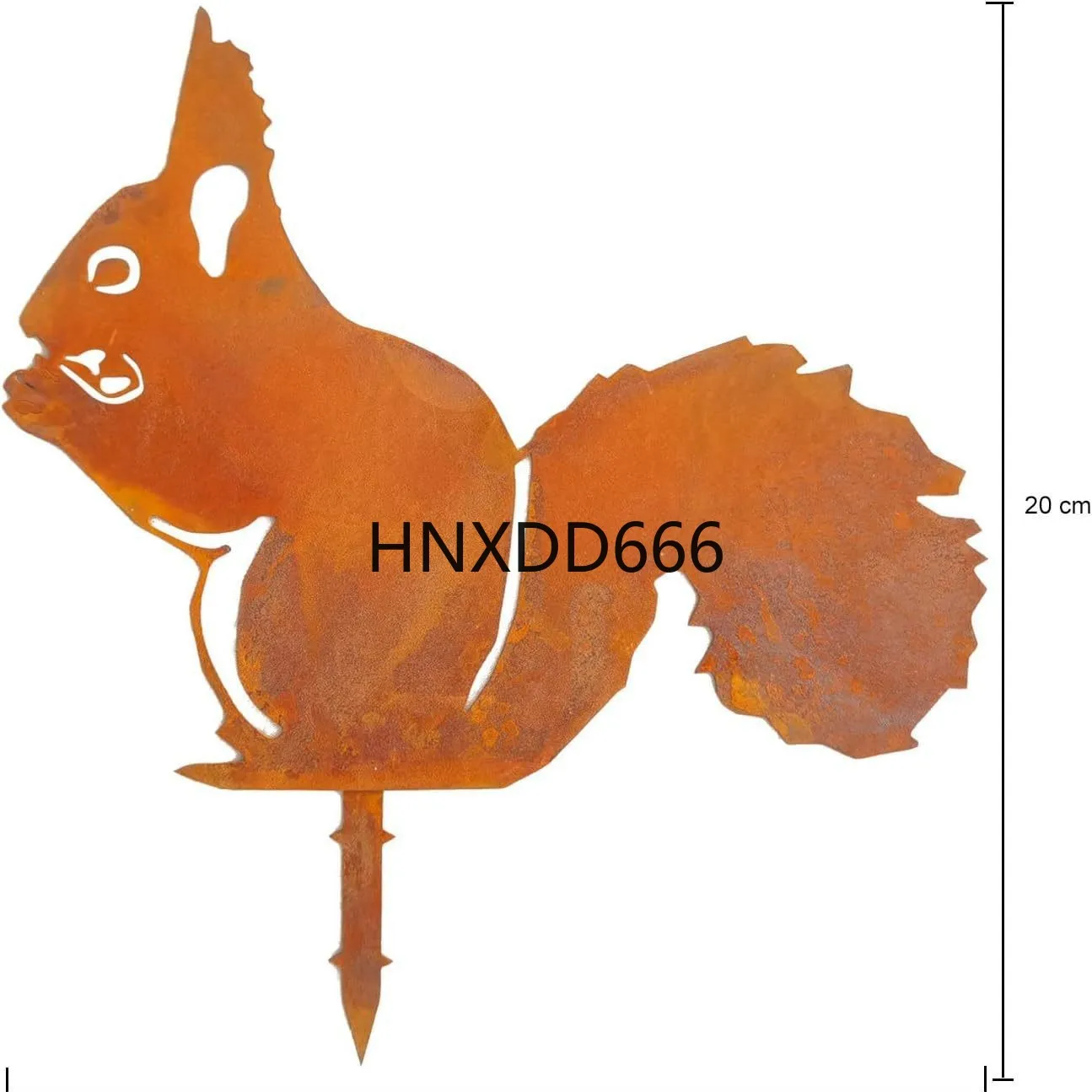 

Five rusty bird ironwork handicrafts, rusty simulated bird sculptures, outdoor garden scene decorations