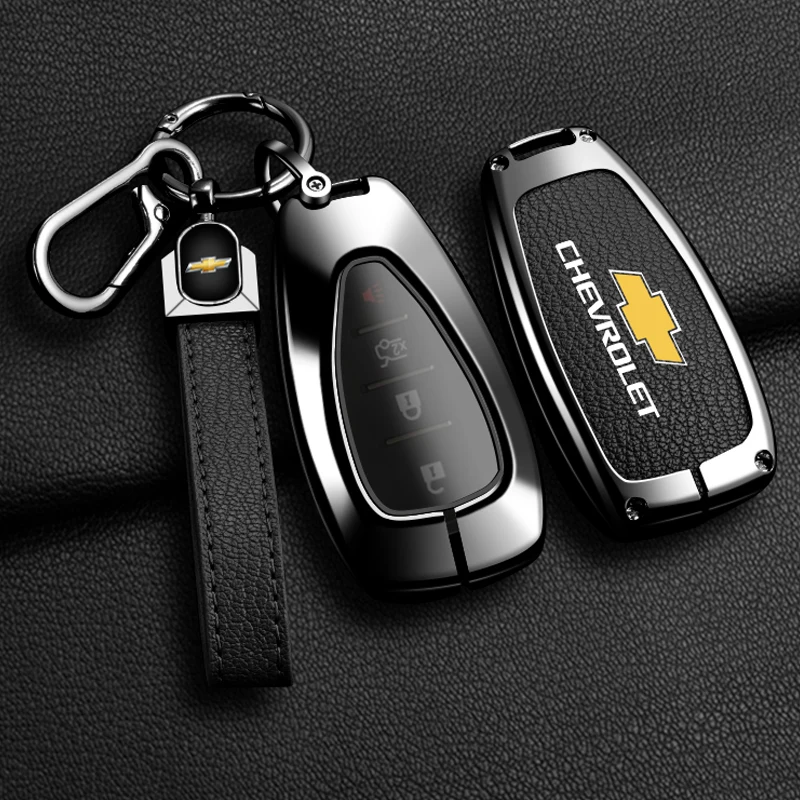 Para Chevrolet Onix Equino Orlando Cruze Spark Sonic Camaro Volt Bolt Trax Malibu Blazer Traverse Seeker aleación funda para llave de coche