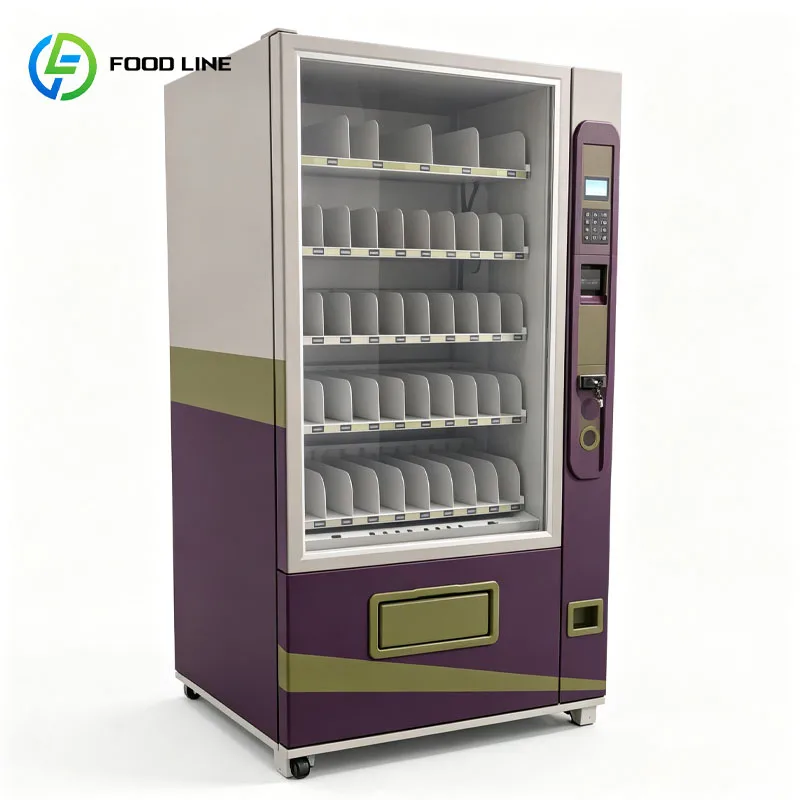Drink Vending Machine Snack Vending Machine Beverage Combo Commercial Retail Machine Equipment Customized