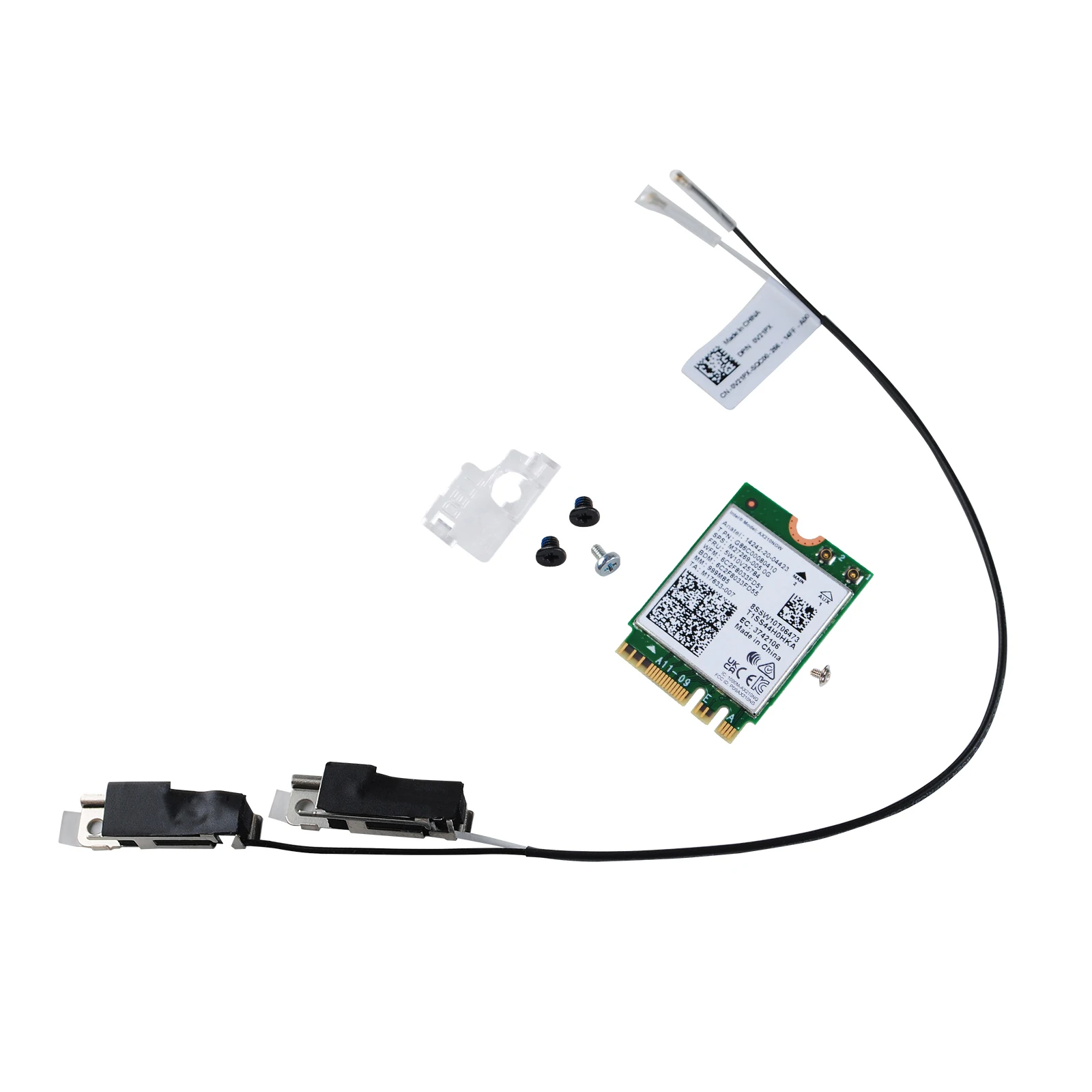 Cabo/cartão de antena Wifi para Dell Optiplex 7000, 5000, 3000 SFF V21PX 5W10V25784