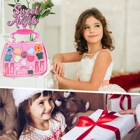 Princess Make Up Box Play House Toy Girls, Eye Shadow Makeup Cosmetics Handbag, Birthday Christmas Gift for Kids Party Cosplay 6