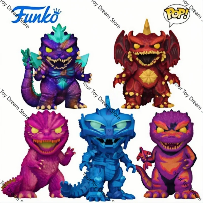 

Funko Pop Godzilla Series Vinyl Figure Destoroyah Spacegodzilla Mechagodzilla Decor Collect Souvenirs Limited Edition Gift toy
