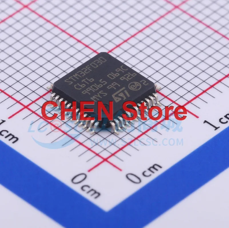 

10PCS NEW STM32F030C6T6TR LQFP-48 Microcontroller chip Electronic Components In Stock BOM Integrated Circuit