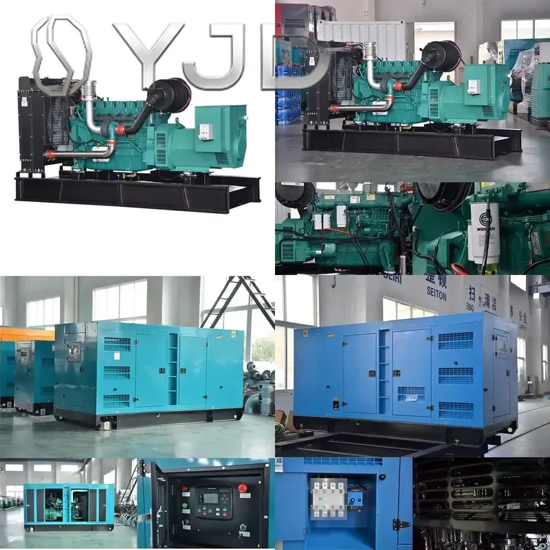 YJD Hot Sale Weichai Electric Plant Diesel Generators 250KVA 200KW Open Frame ATS Remote Start Intelligent Cheap Price
