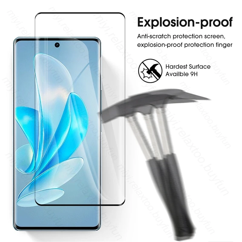 4 In 1 Tempered Glass Screen Protector For Vivo V29 5G Camera Protective Glass On Vivov29 V29e V 29Lite 29 Lite Light 5G 6.78