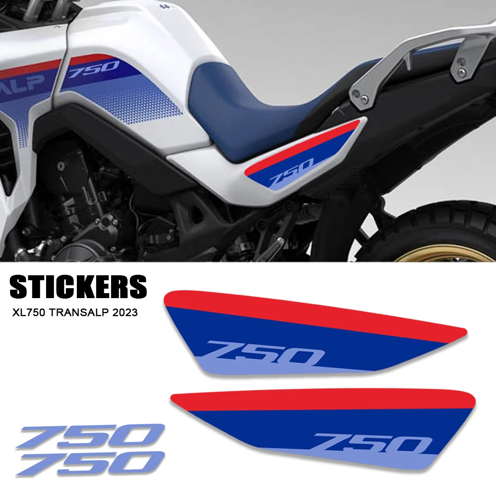 XL750 Transalp 2023 Accessories Protection Stickers For Honda XL 750Transalp  Motorcycle ankPad Accessories Decals Fuel Tank Pad