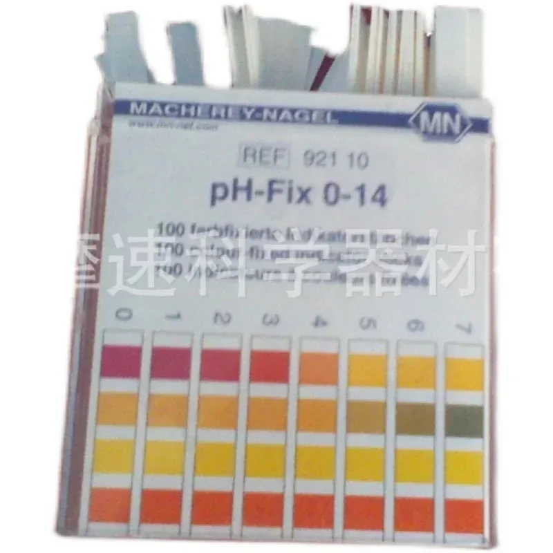 Precision PH Test Paper Strips, 0-14 Full Range Indicator for Water Quality Testing, Pack of 100/200 Strips with Color Chart