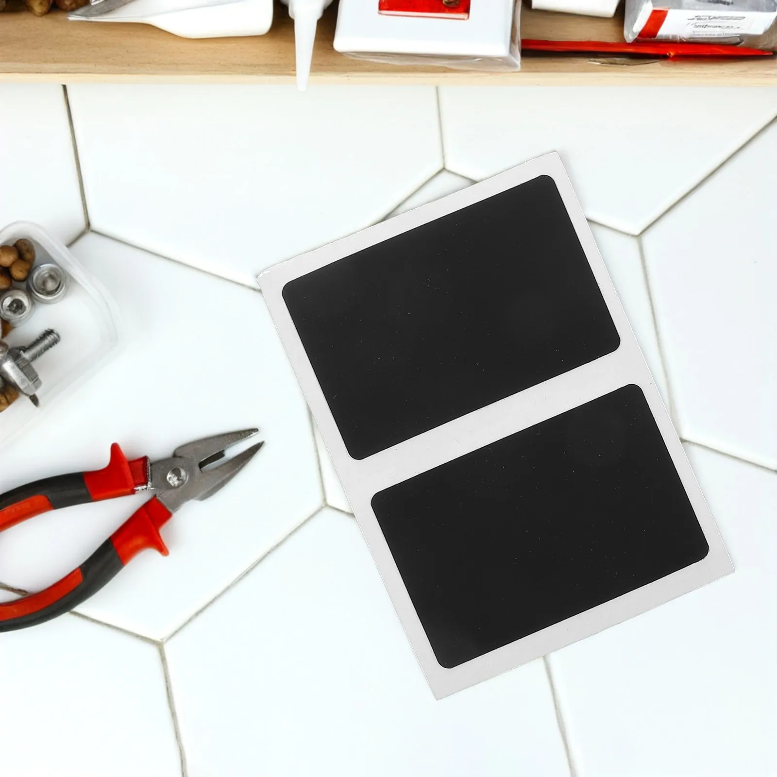 

Road and Mountain Bike Tire Repair Kit Self Adhesive Patches No Glue Required Wear Resistant Cycling Essential Repair