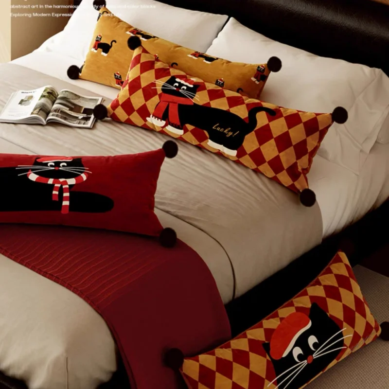 Chic Cat Pillows Re… - image