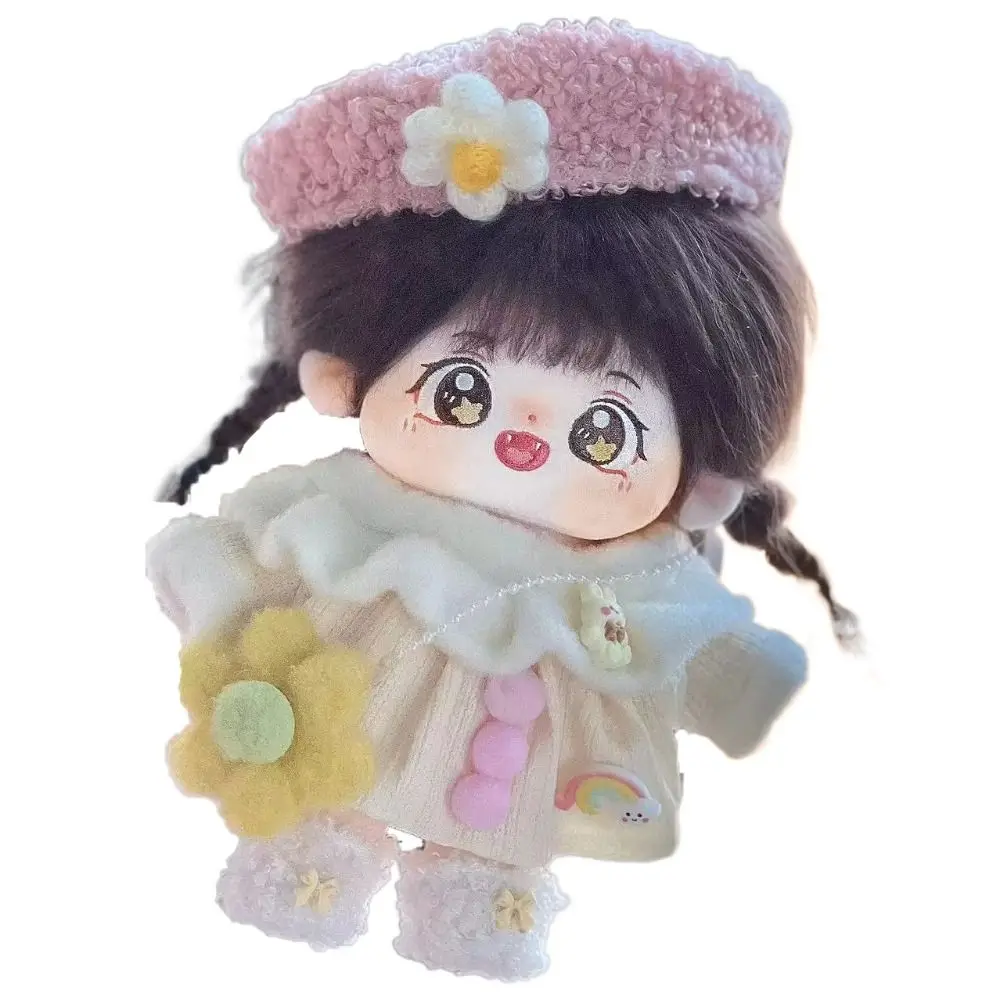 

Милый комплект с кошачьими ушками, 20 см, хлопковое кукольное платье, одежда «сделай сам», одежда для куклы Idol, розовая юбка принцессы, одежда, аксессуары для кукол