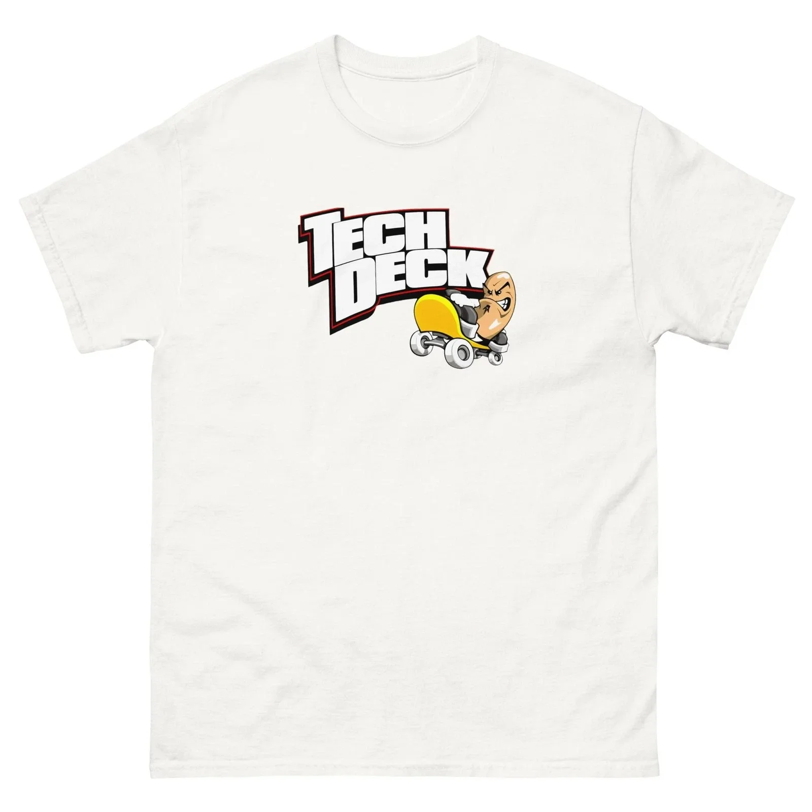 New Tech 2026 Deck Logo T Shirt Skateboarding Tee Graphic Printing High-end Luxury Unisex Style Both of Men and Women