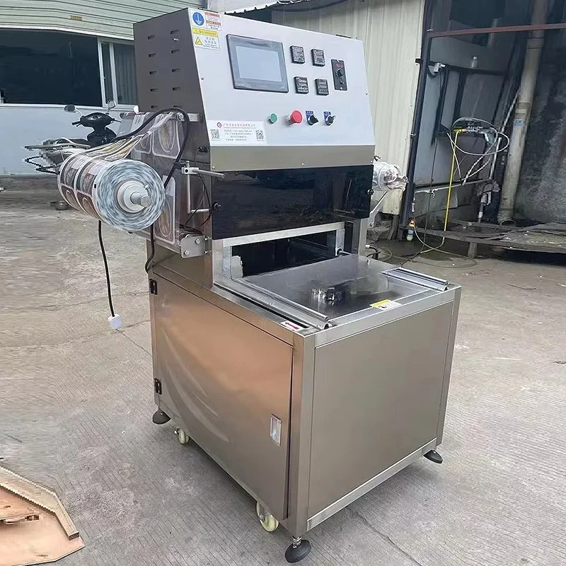 Customized Commercial Modified Atmosphere Packaging Machine Stainless Steel Automatic MAP Tray Sealer for Ready Meal Meat