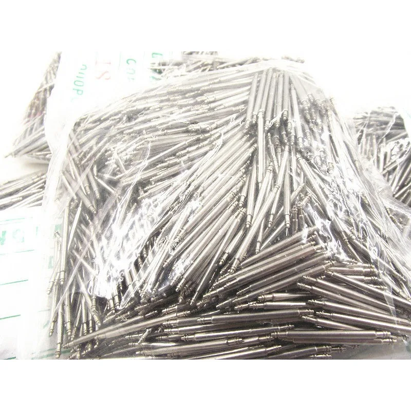 For Watch Band Spring Bars 1.5mm Thick 8-25mm Stainless Steel Repair Pins 1000pcs