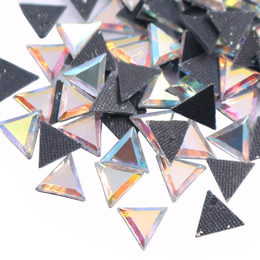 New 200pcs 5x10mm Strip Adhesive Crystals Strass Beads Hot Fix Rhinestones Stones Gem Iron On Rhinestones for Clothes Decoration