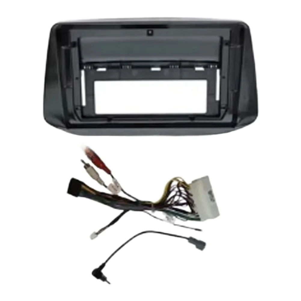 Car Audio Radio Installation Car Audio Trim Panel ABS Plastic Construction Lightweight Design Sleek Modern Look