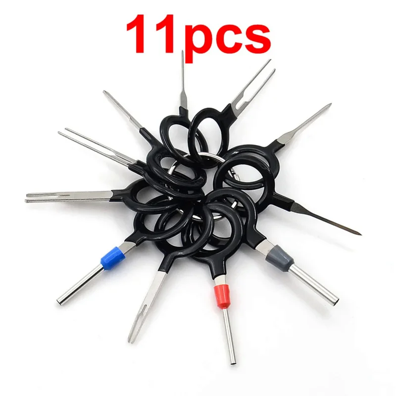 3/8/18/38/41pcs Car Terminal Removal Tool Wire Plug Rector Puller Release Pin Extractor Kit For CarPlug Repair Tool