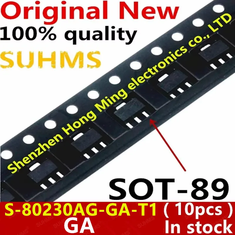 (10 piezas) 100% nuevo S-80230AG-GA-T1 S-80230AG GA SOT-89