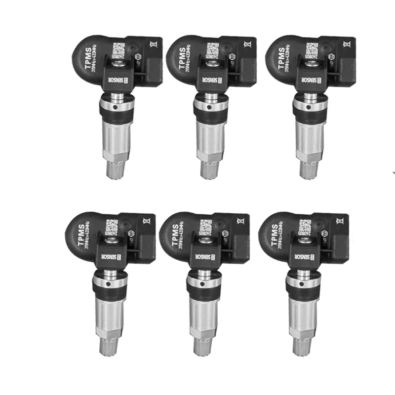 

6Pcs Programmable Maxitpms Tire Pressure Sensor For Autel Tool TS408 TS508 ITS600 315MHZ+433Mhz 2 In 1 MX Sensor Monitor-A92D
