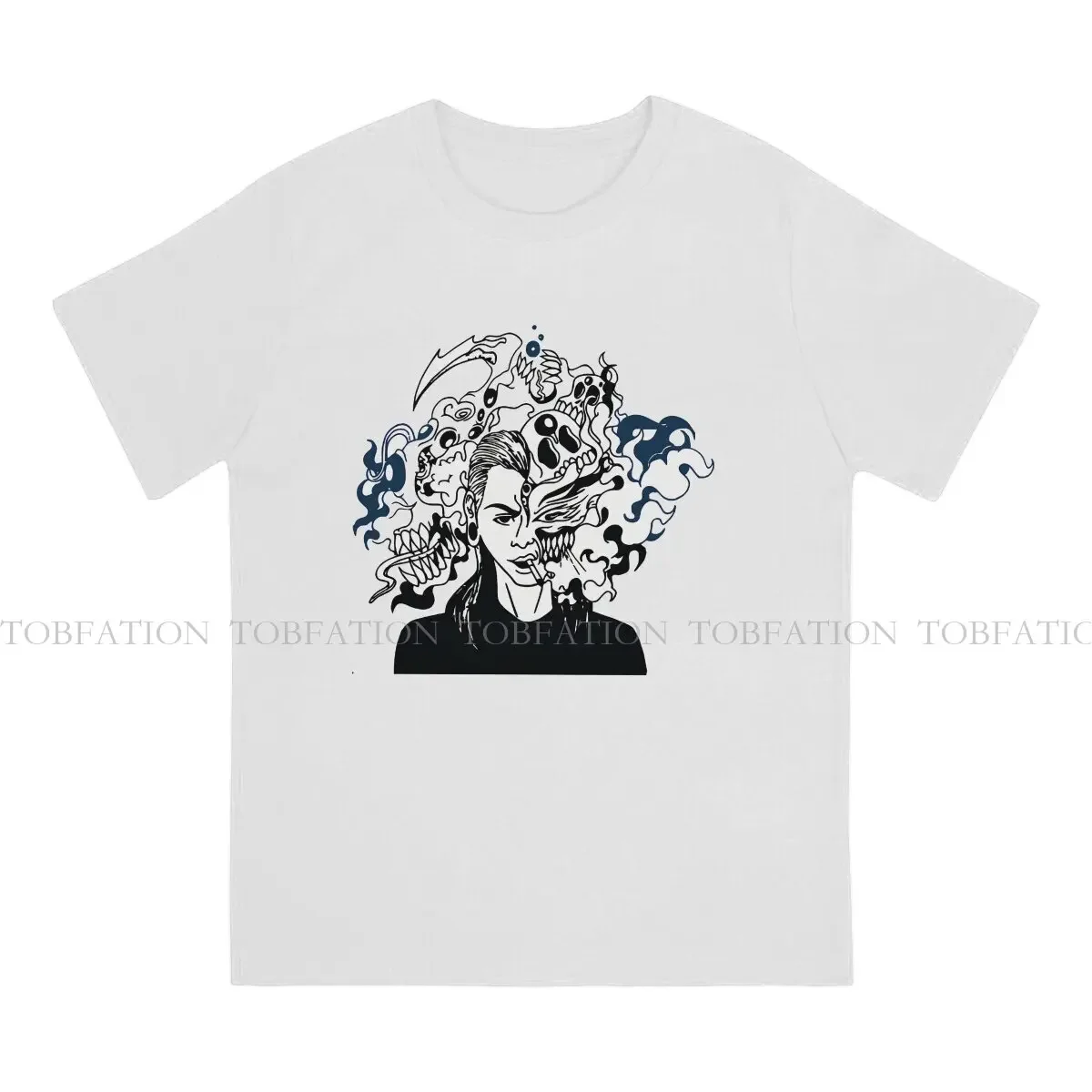 Art Casual TShirt Parasyte Anime Style Streetwear Casual T Shirt Men Unisex  Men Women Tees Cotton vintage