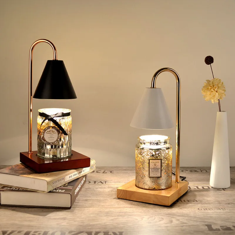 Sleep Aid Table Lamp 35W Romantic Control Dimming Table Lamp Lights Adjustable Color Temperature Dimming Candle Light