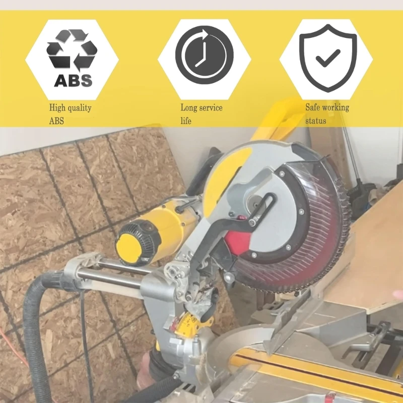 

Advanced Miters Chainsaw Protectors Accessories Sturdy ABS Construction Accurate Cutting Solution Universal D2RD