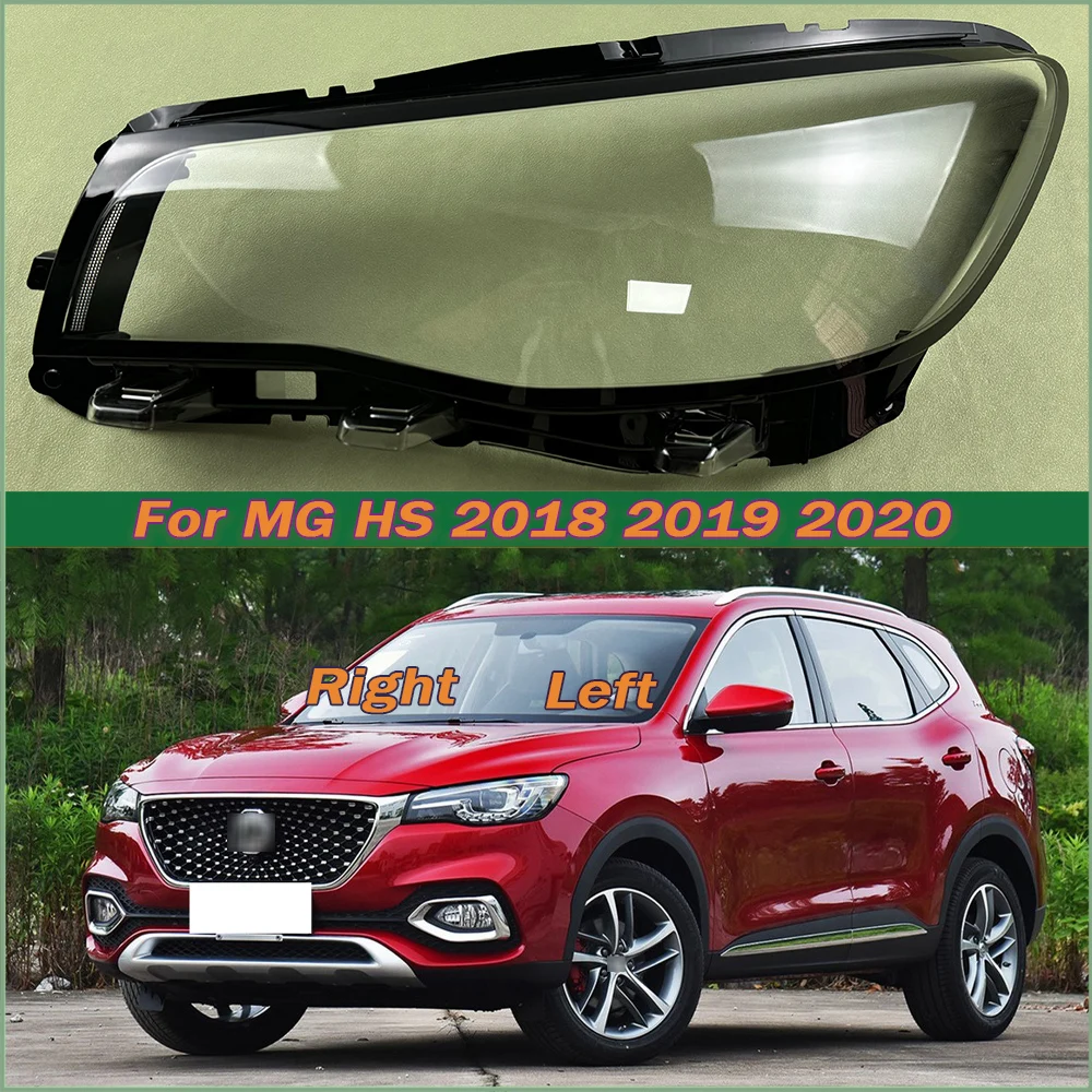 

Head Lamp light Covers Lens Shell Caps For MG HS 2018 2019 2020 Car Front Headlight Cover Headlamp Lampshade Lampcover Component