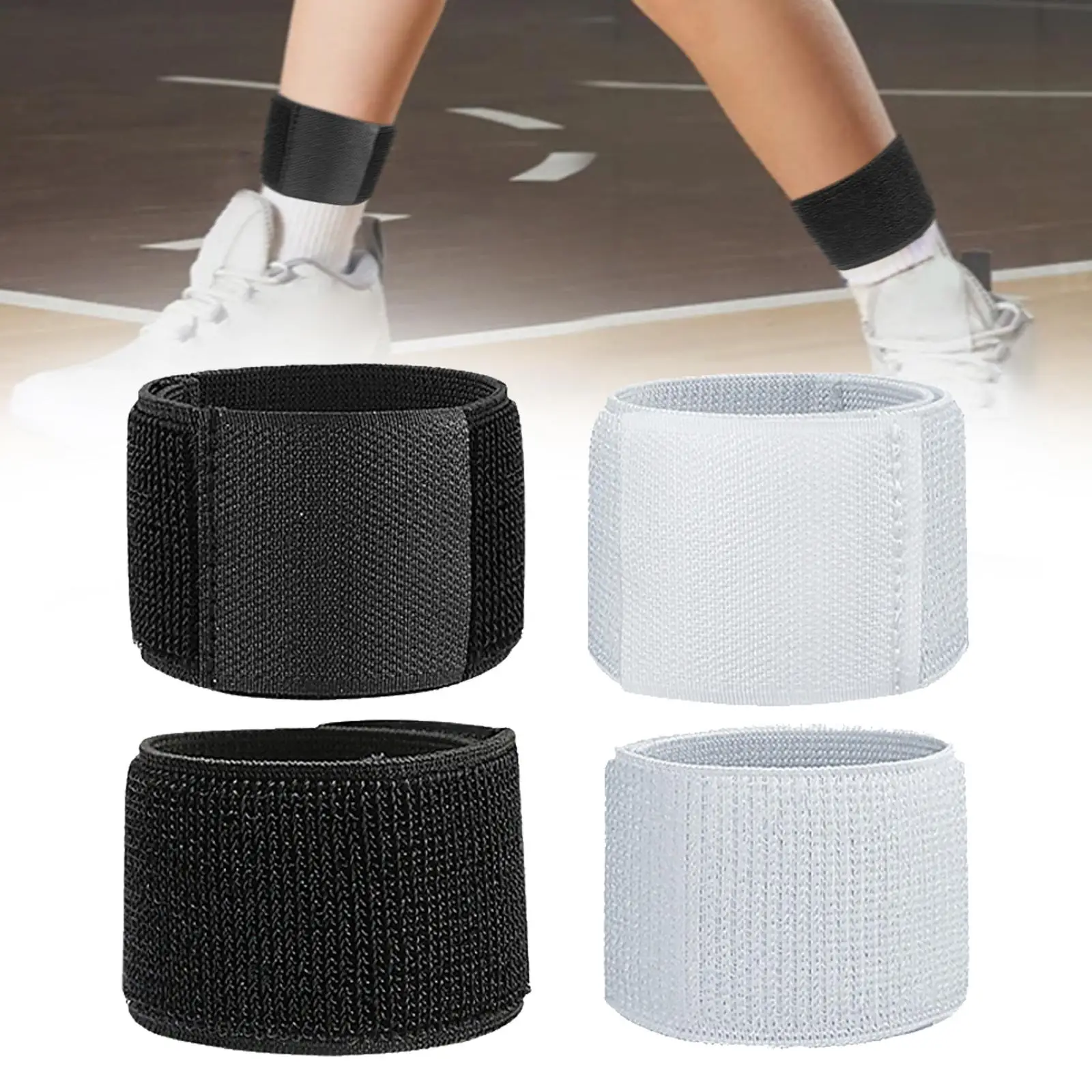 قطعتان من أشرطة واقي البشرة لكرة القدم، حزام رياضي مرن، أشرطة كاحل لكرة القدم