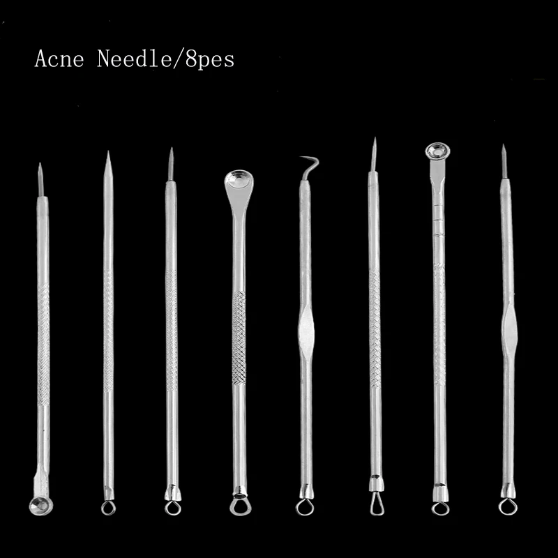 Acne Needle Set Acne Artifact Pick Squeeze Acne Needle To Blackhead Beauty Salon Supplies Cell Clip Blackhead Needle Set