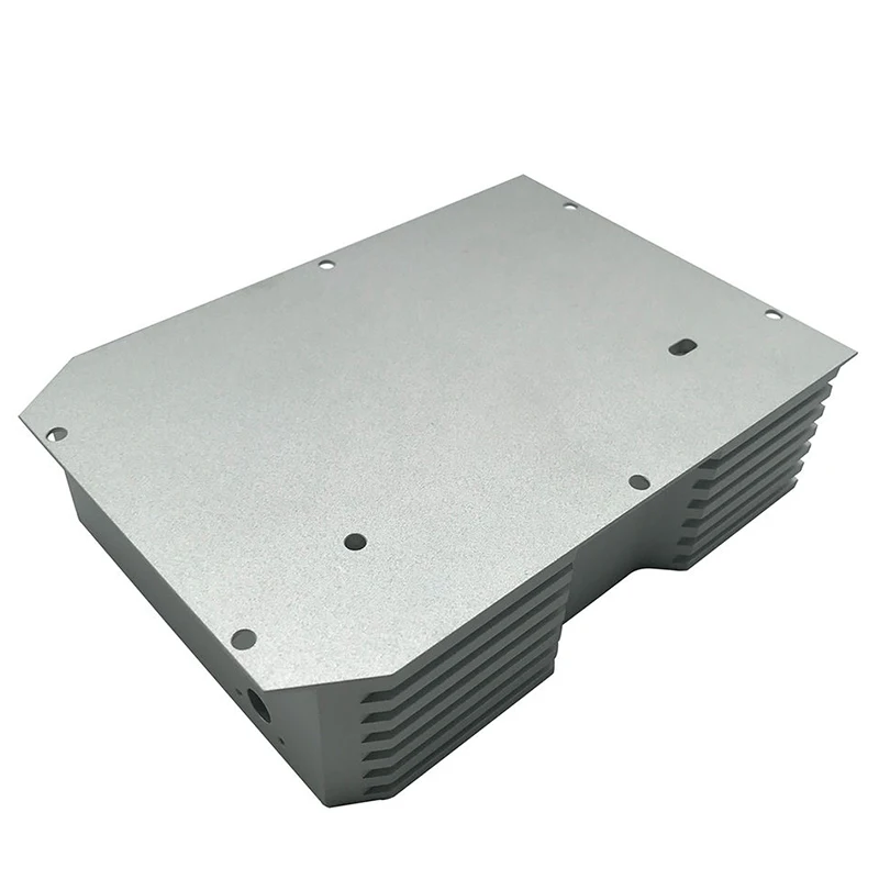 OEM Customized Instrument Parts Precision Sandblasted Anodized Aluminum Extrusion Electronic Enclosure
