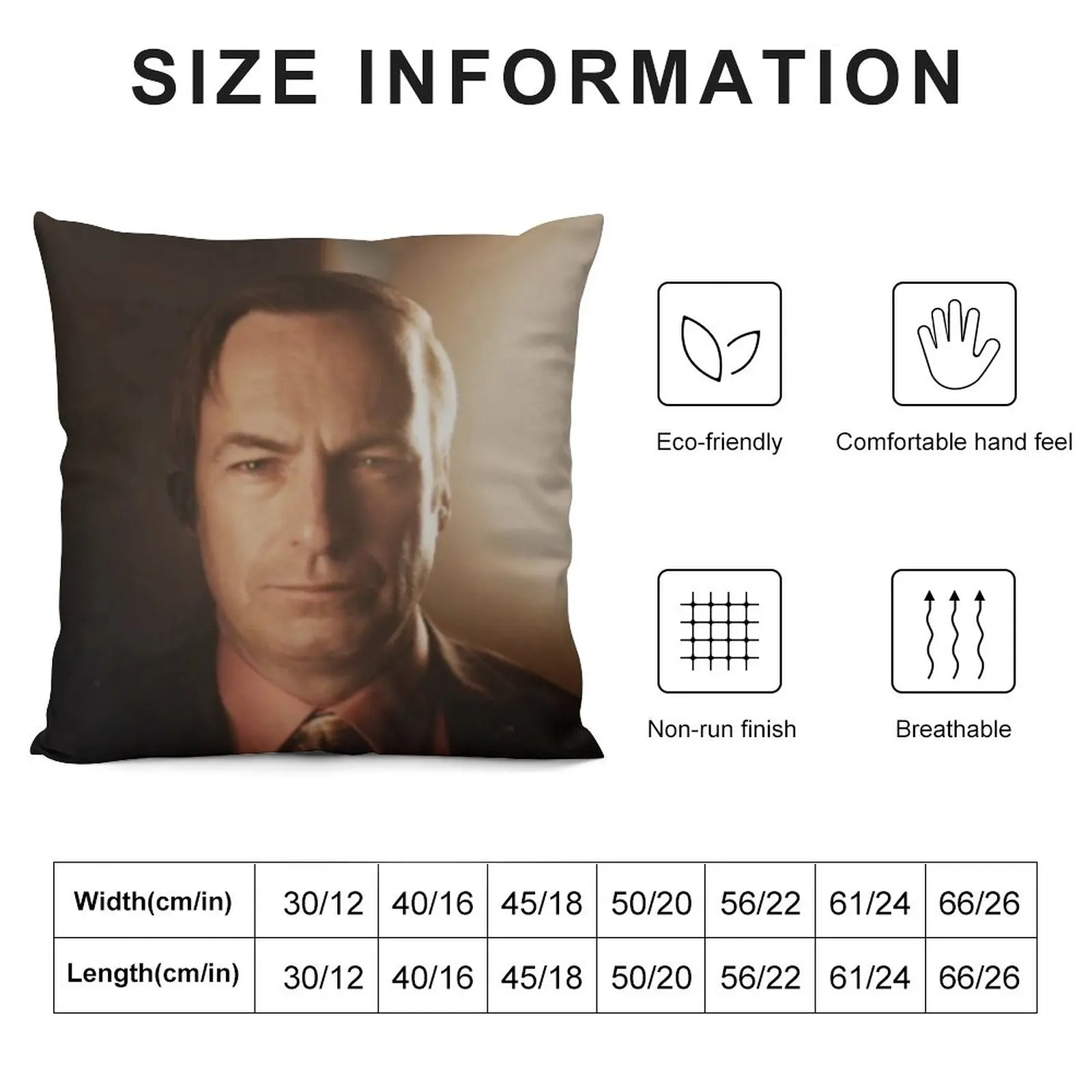 Saul Goodman - Better Call Saul and Breaking Bad Throw Pillow Embroidered Cushion Cover Cushions Cushion Covers For Living Room